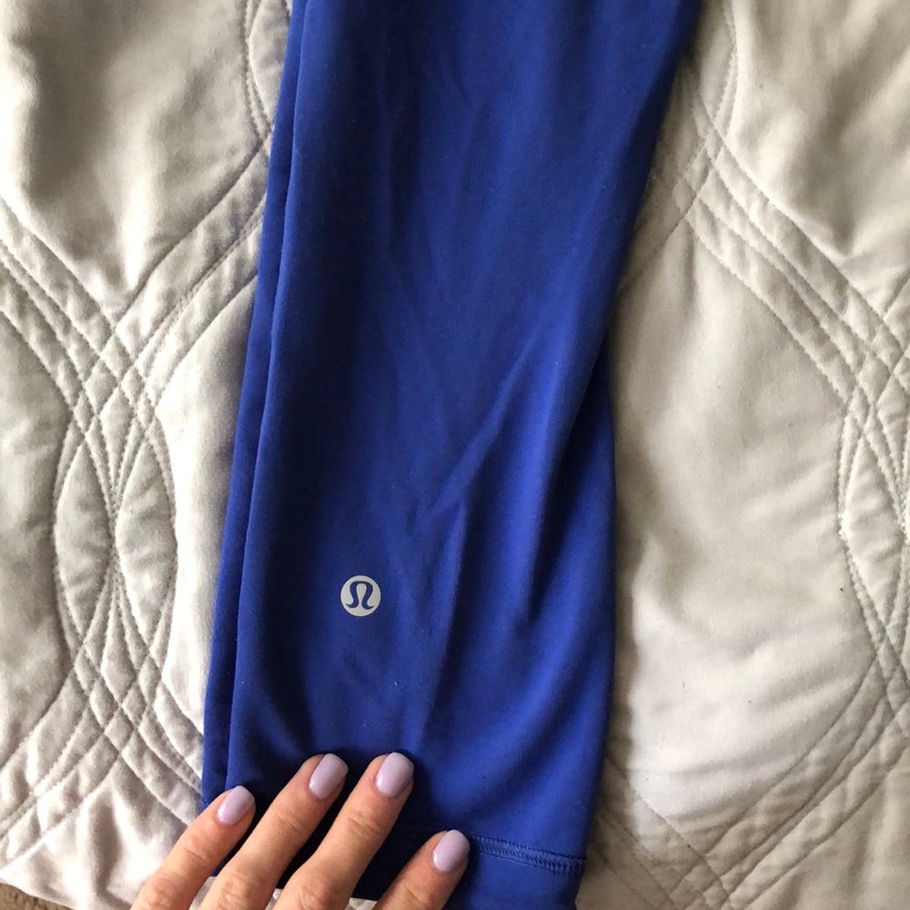 Lululemon Wunder Under Crops - reversible